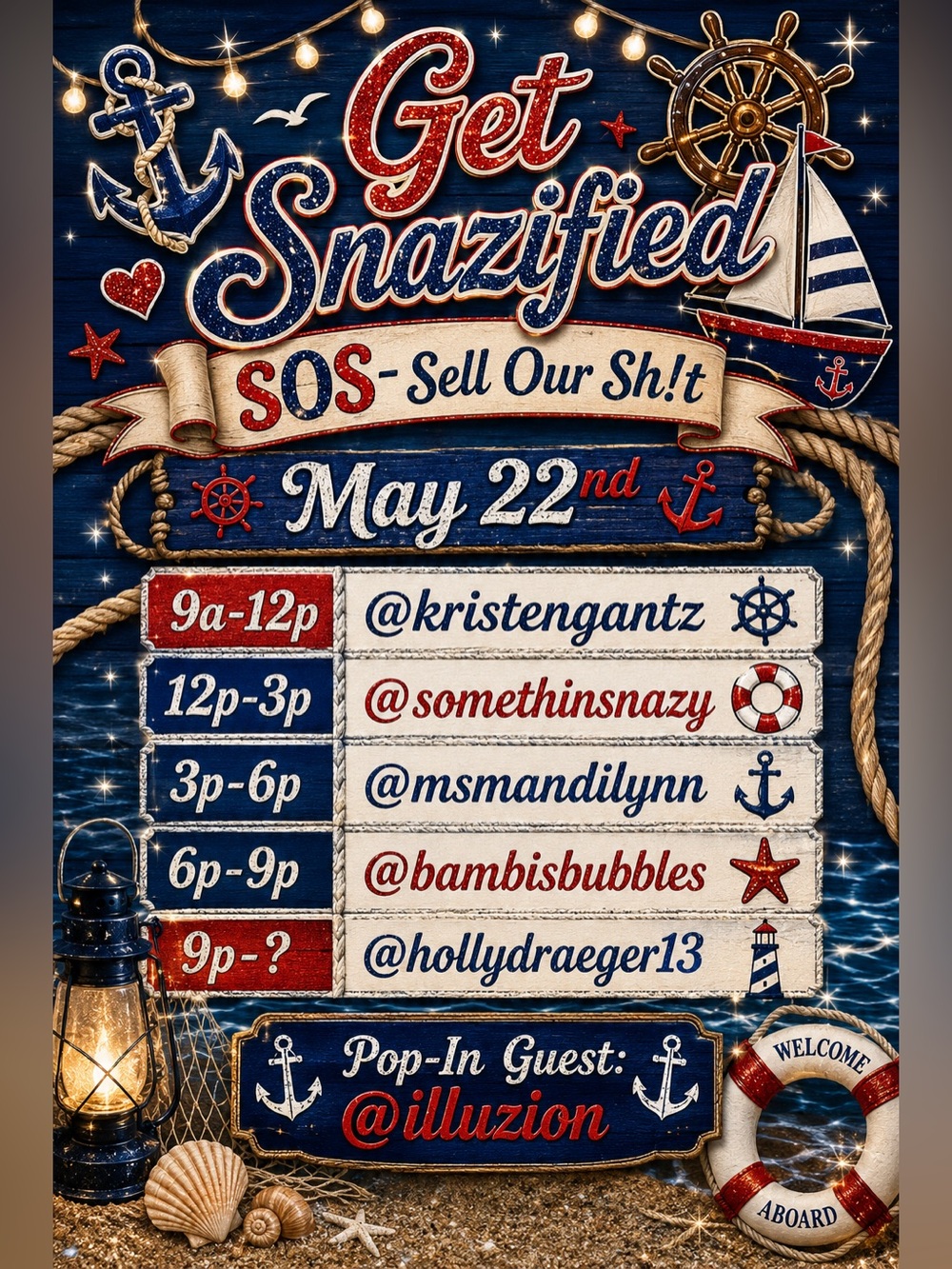 5/8 Get Snazified! Starlight & Success Friday Share Show Train